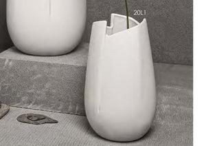 Vaso in Porcellana Bianca  20L1