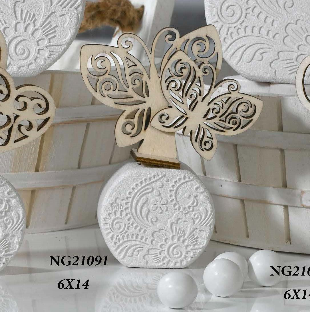 Bomboniera Dolcicose Profumatore Farfalle Traforate - BE 21091