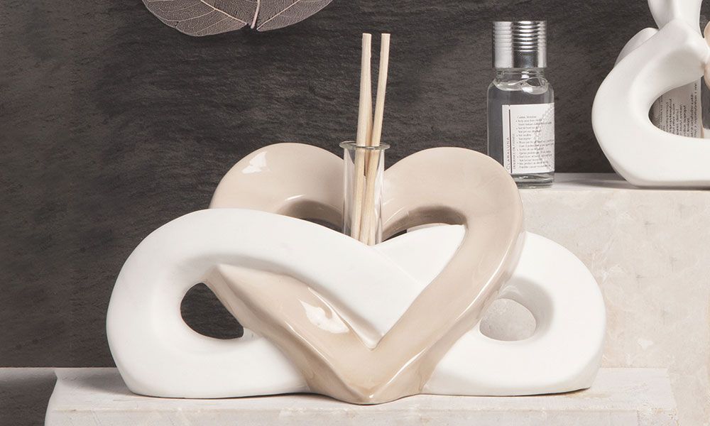 Profumatore a forma di Cuore e simbolo dell'Infinito intrecciati tra Loro 20141