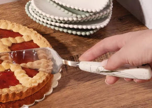 Bomboniera Claraluna Paletta per torta decori foglie d'ulivo 23044