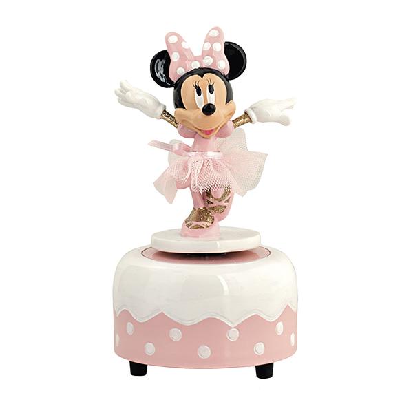 Bomboniera Disney  Carillon Minnie Ballerina Rosa - 2015269560