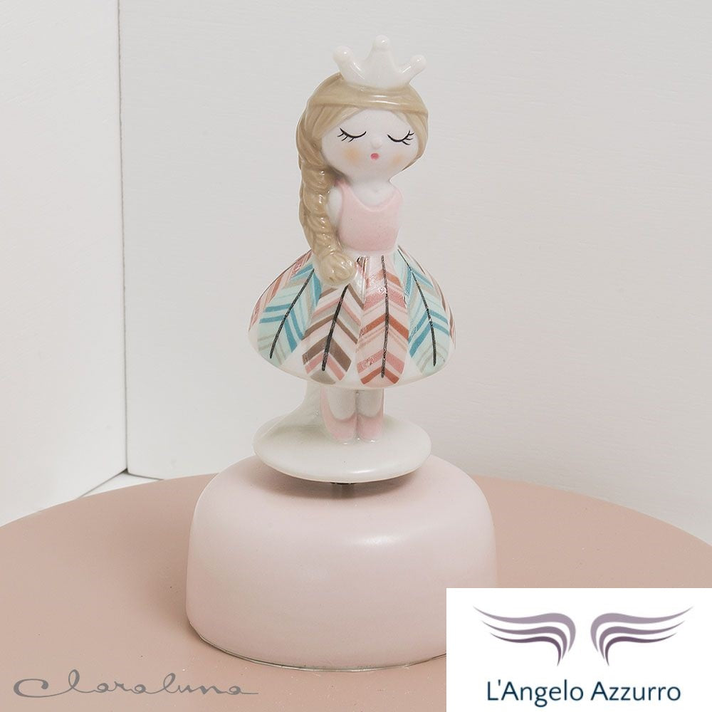 Bomboniera  Claraluna Carillon  Principessa Ballerina con supporto 21953