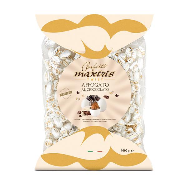 Confetti Twist Bag Cioccomandorla incartati singolarmente 1kg