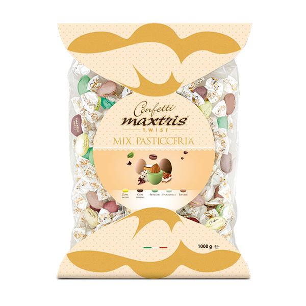 Confetti Twist Bag Cioccomandorla incartati singolarmente 1kg